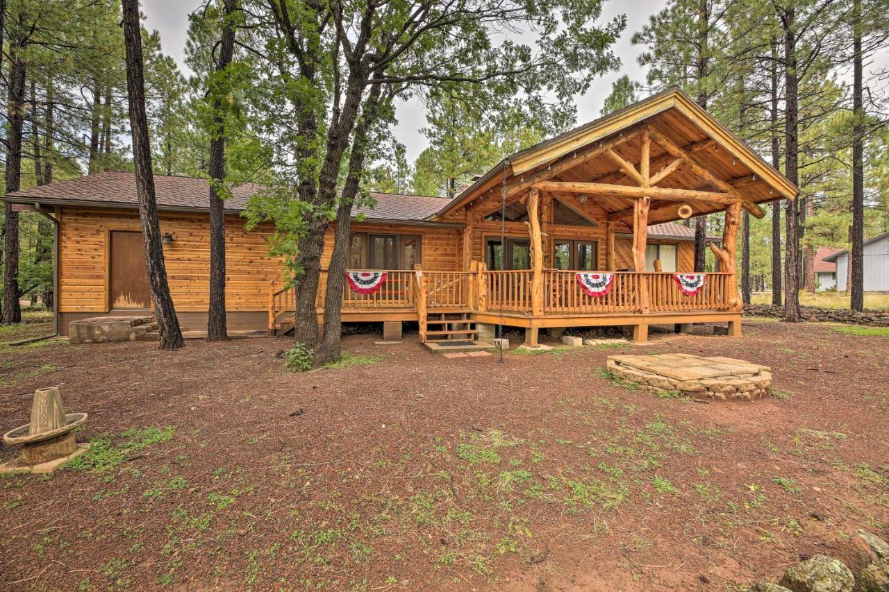 Lush Pinetop Retreat With Large Deck And Wooded Yard! 外观 照片
